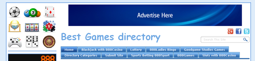 Top Site Feature Advertisement on Best Games Directory