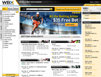 WBX World Bet Exchange home-page