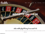 Roulette Online UK website picture