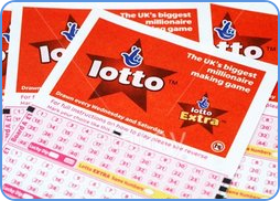 UK Lotto blank coupons play-slips