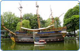 Pirate Ship at Tivoli Gardens