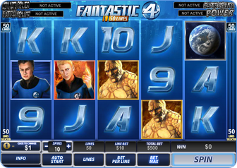 Fantastic Four Slot Game preview