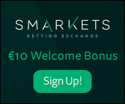 Euro 10 Welcome Bonus - Smarkets Betting Exchange