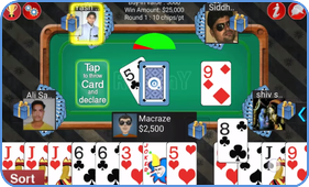 Indian Rummy Card Game Online Tournament